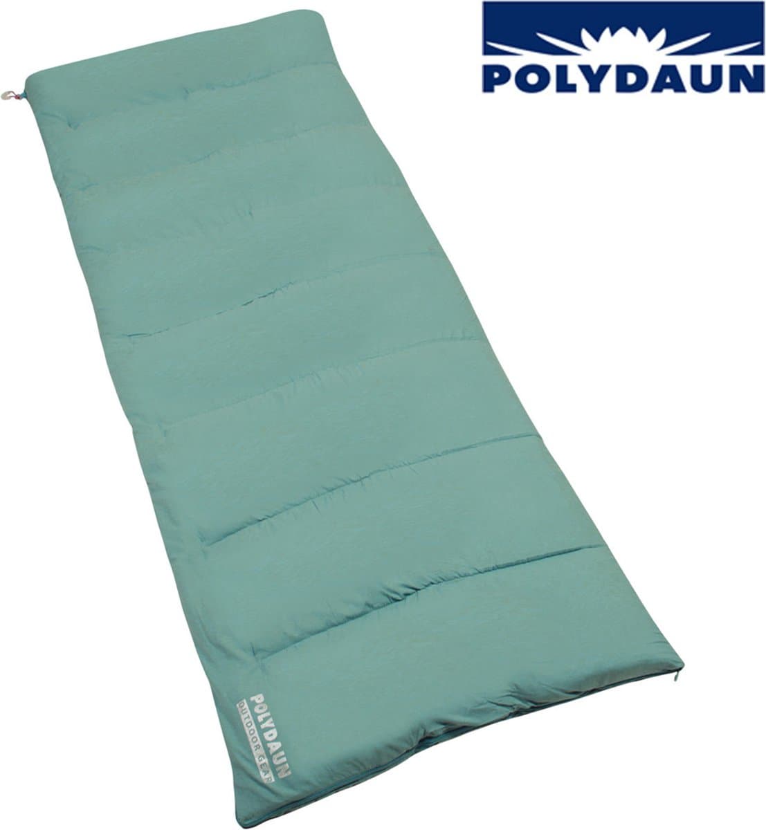 Polydaun Beach house - slaapzak - GRS Isocraft® vulling - turquoise/wave - 80x210 cm