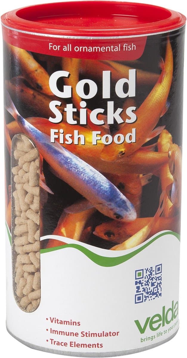 Velda basisvoer Gold Sticks 1250ml