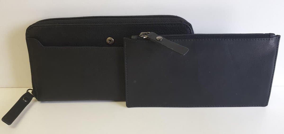Burkely Ritsportemonnee - 2 in 1 - Black
