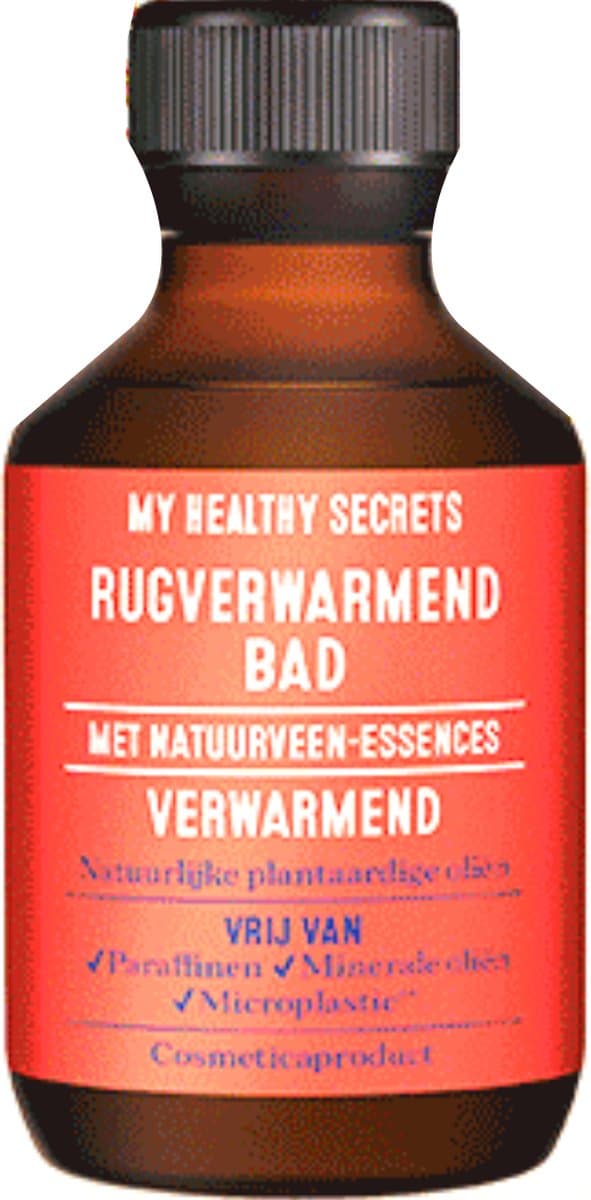 Tetesept 100% Vegan Rug Verwarmende Badmiddel - 100 ml