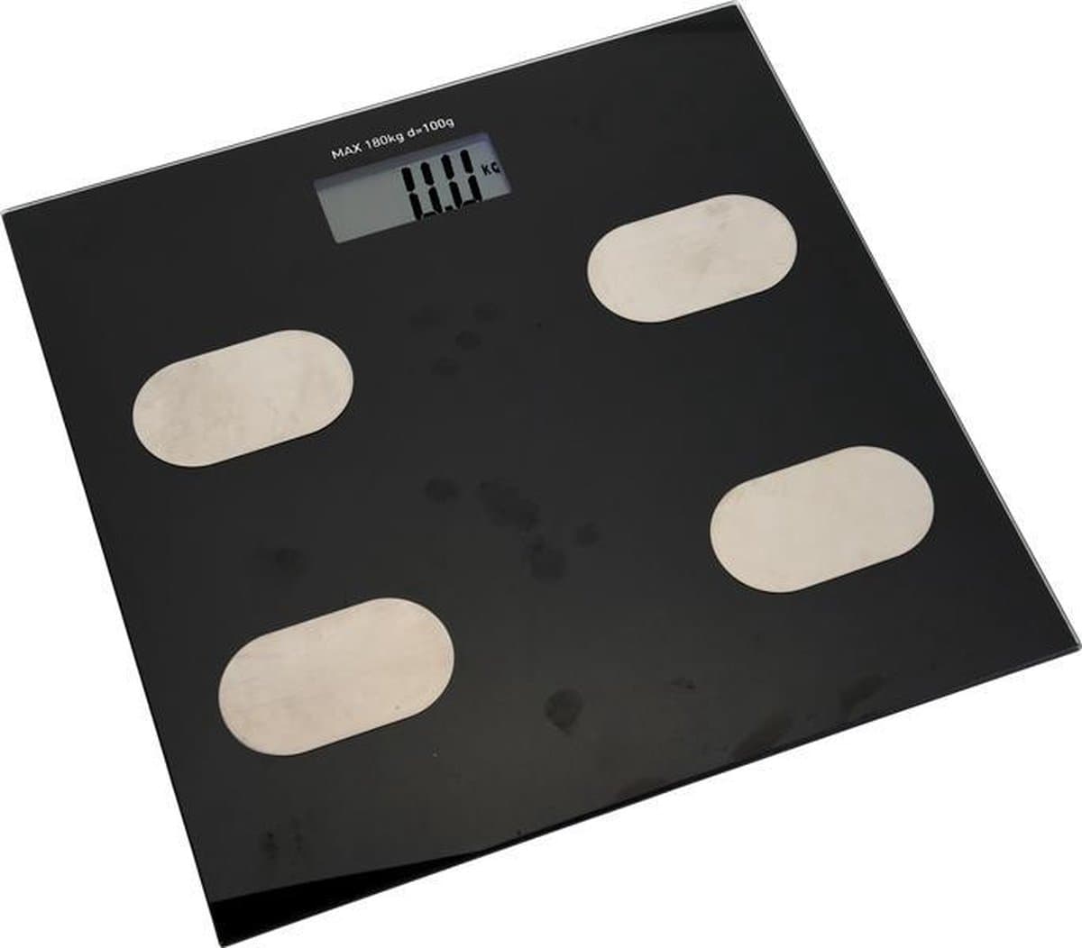 Personenweegschaal met lichaamsanalyse - bluetooth en app- botmassa- BMI-fat-bones-water-muscle gehalte- google play-app store