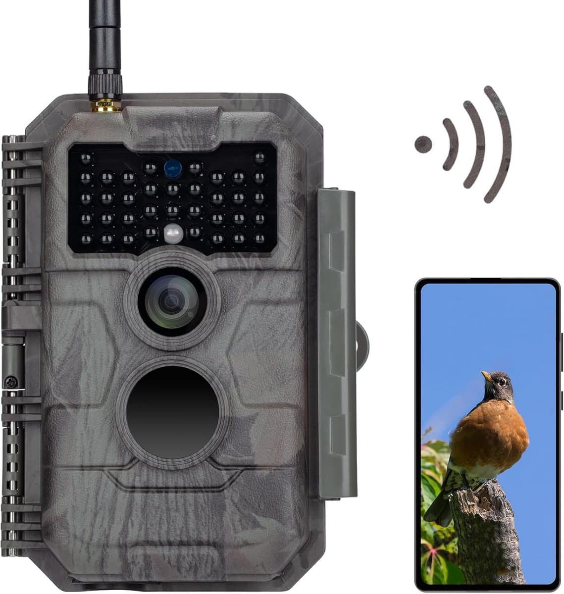Wildcamera met Nachtzicht - Buitencamera - Waterdicht - Full HD - Detectie camera