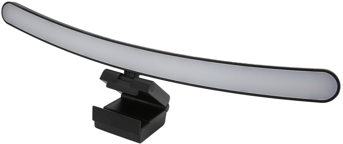 Dailygoods- Monitorlamp Dimbaar - Asymmetrische Lichtbron - Oogbescherming - Voor Gebogen Schermen - Type C-interface - Ideaal voor Studenten - Bureaulamp