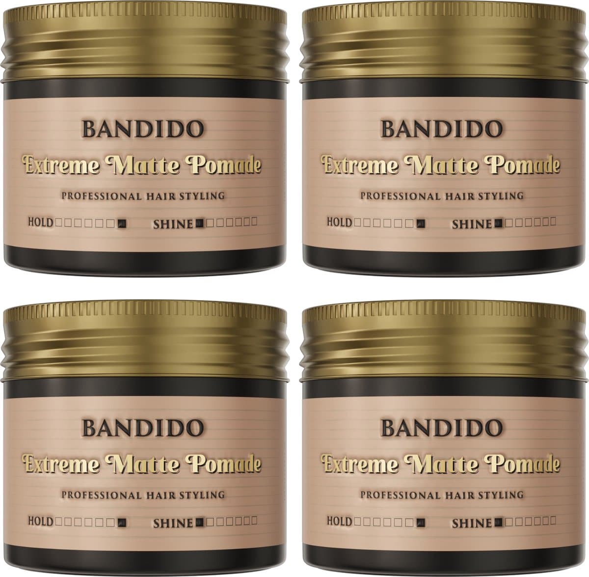 Bandido Extreme Matte Pomade 125 ml 4x