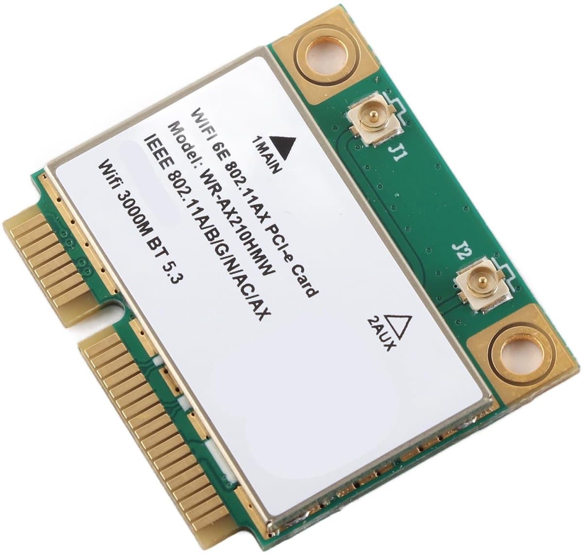 Dailygoody - Mini WiFi-kaart - Triple Band - 2400Mbps Draadloze Netwerk - Mini PCIe - Geschikt voor Laptop - AX210HMW