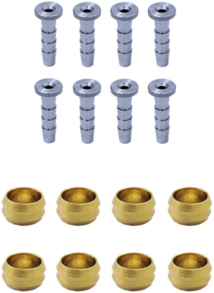 Dailygoody - Fietsoverde Set - 8 Delige Set Connectoren - Voor Shimano BH90 - Hydraulische Schijfremmen - Betrouwbare en Kwalitatieve Componenten - Ge