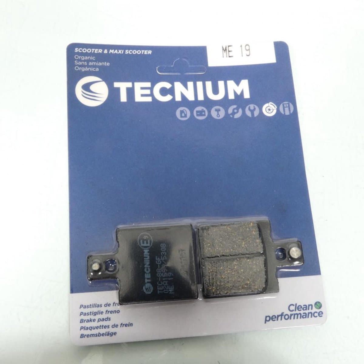 tecnium remblokje voor motor ducati 800 monster ie 2003 tot 2004 ar nieuw