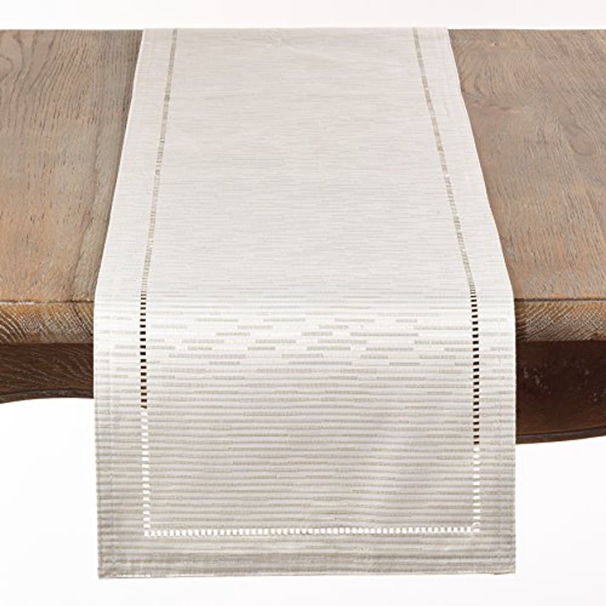 Tafelloper Linette Collectie - 100% Polyester, Ivoor