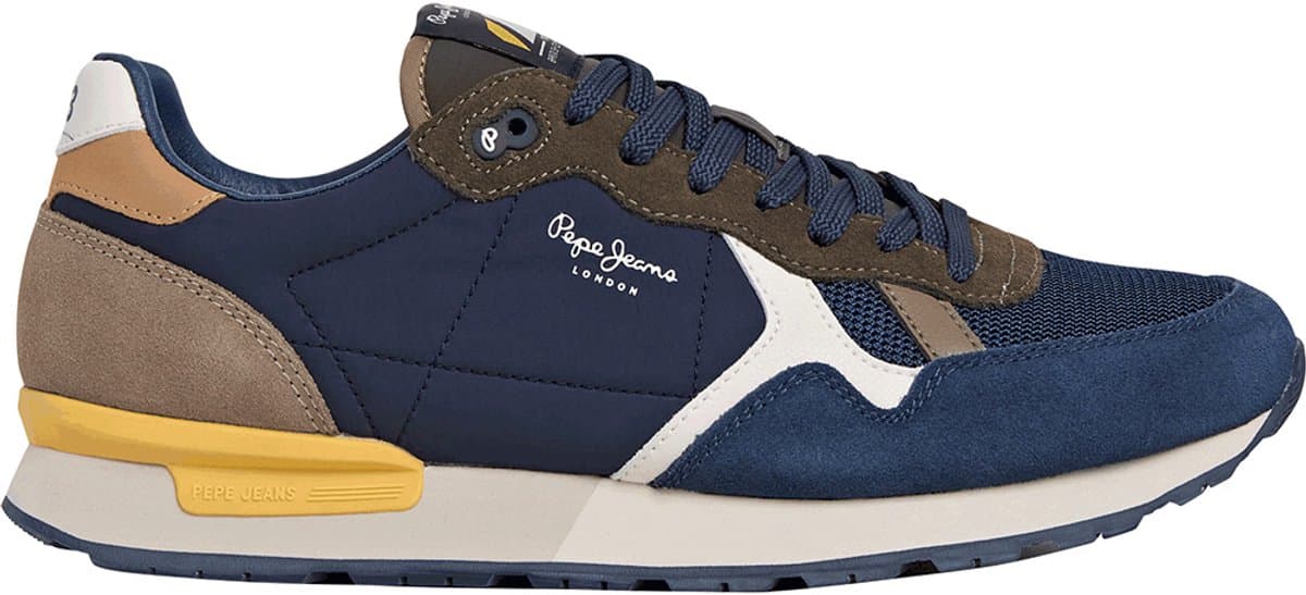 Pepe Jeans Brit Essence Schoenen Blauw EU 41 Man