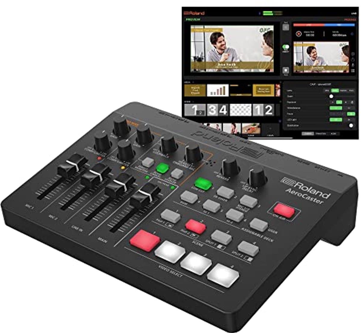 Draadloze Multi-Camera Livestreaming Systeem met iPad App en Audio Interface