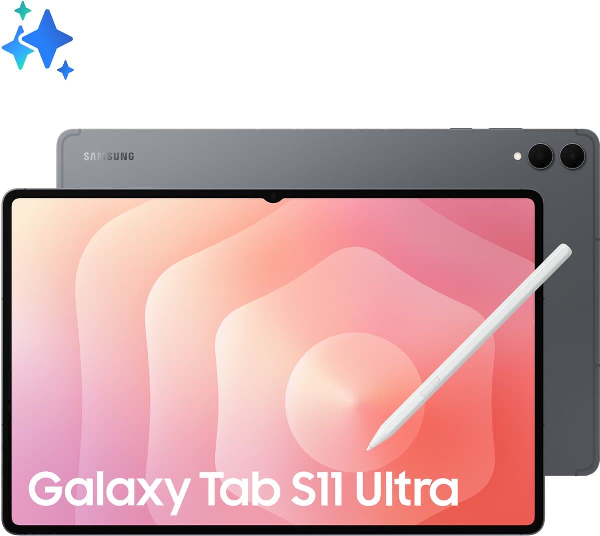 Samsung Galaxy Tab S11 Ultra - WiFi - 512GB - Grijs