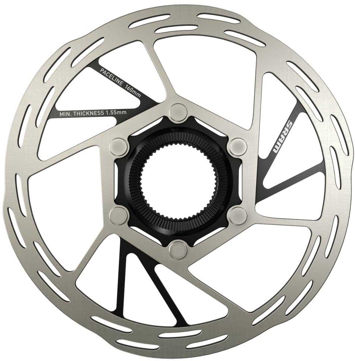 Sram Paceline Centerlock Remschijf Zilver 160 mm