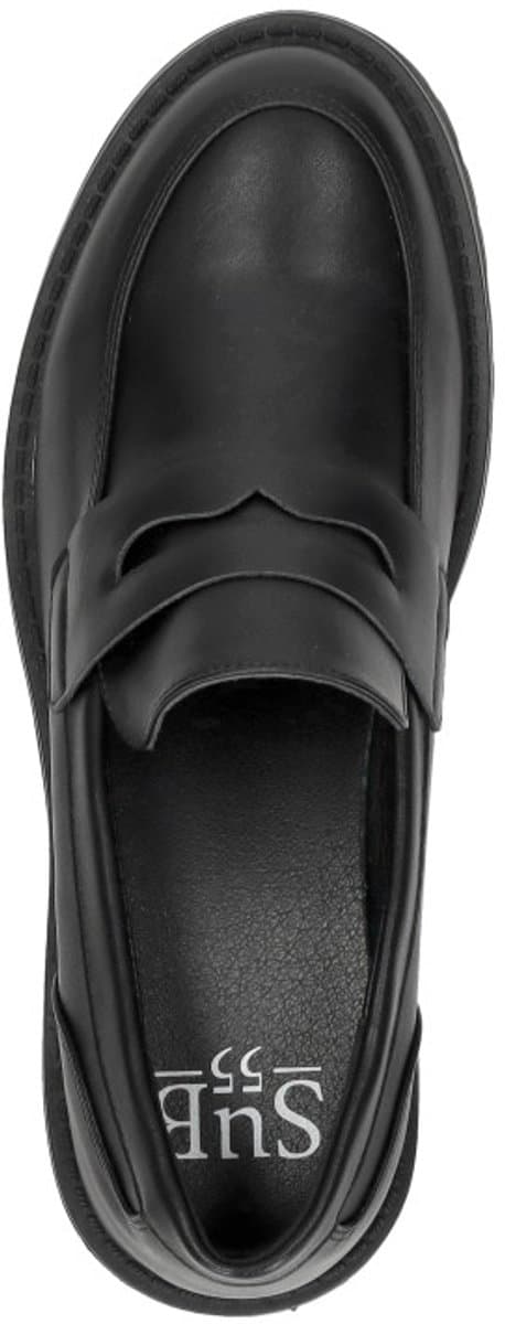 SUB55 Mocassin Mocassin - Zwart - Maat 38