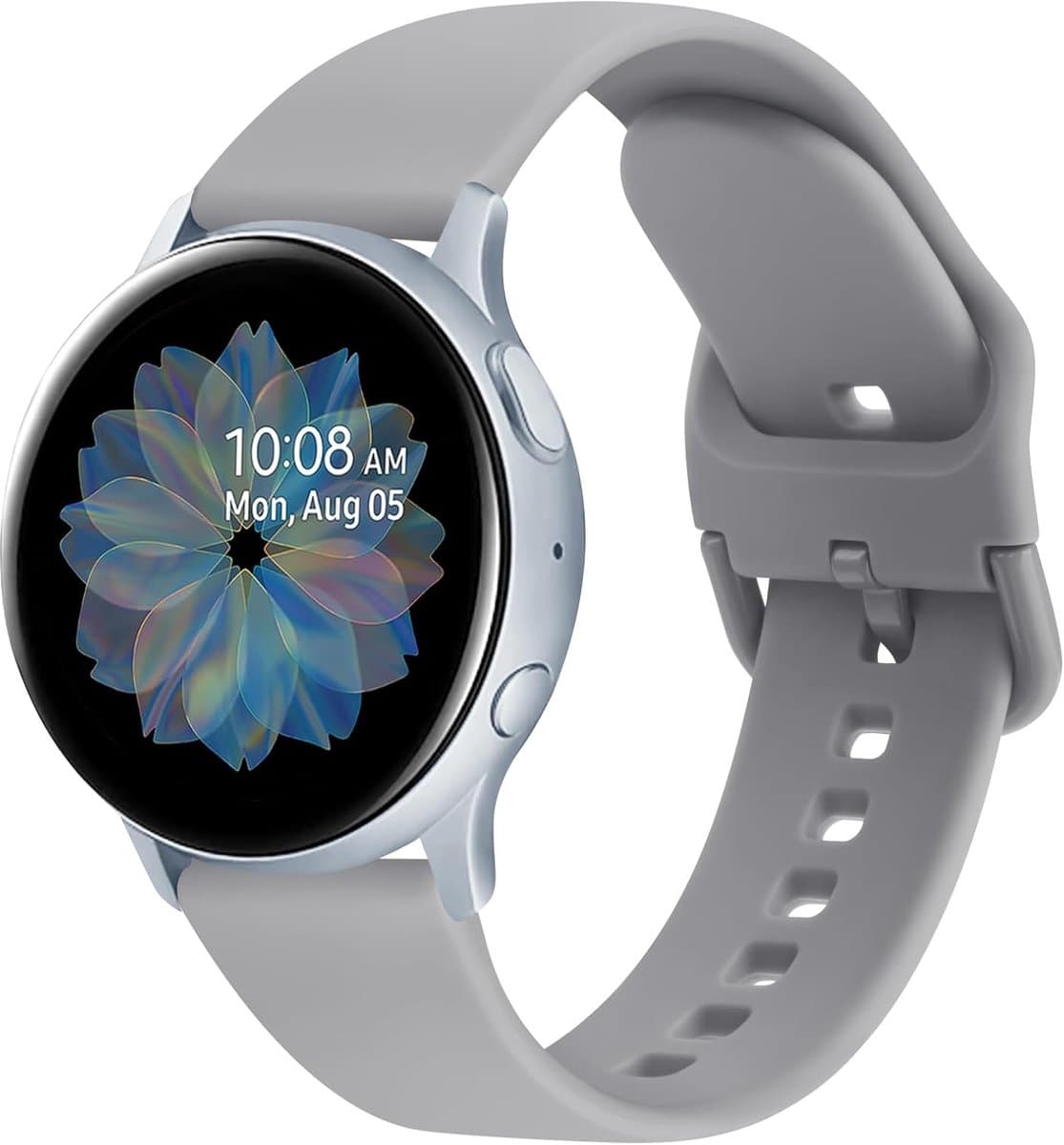 Bracelet voor Samsung Galaxy Watch Active 2 40 mm 44 mm - Active 40 mm 44 mm - Armband voor Vrouwen en Mannen - 20 mm Silicone Armbanden