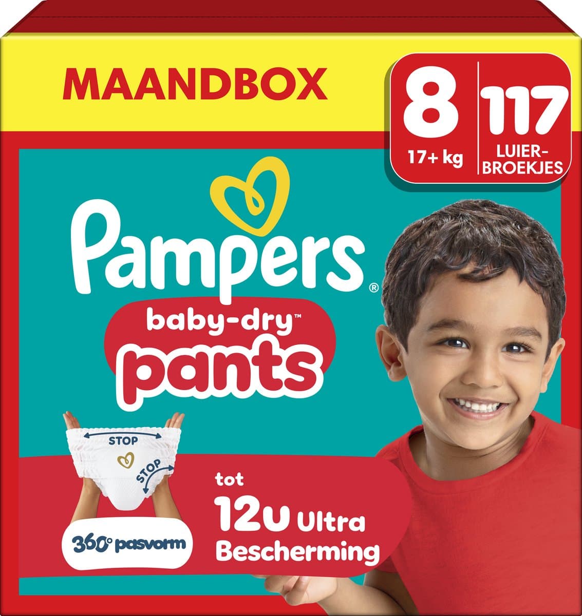 Pampers Baby-Dry Pants Maat 8– Maandbox 117 Pants