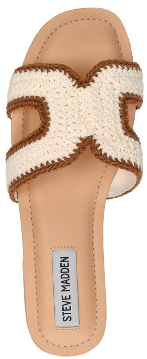 Steve Madden Zarnia Open Teen - Beige - Maat 36