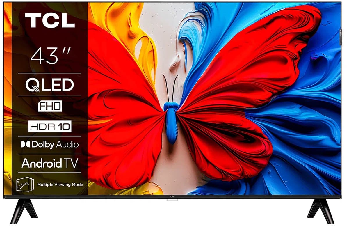 "TCL S59K 43S59K tv 109,2 cm (43"") Full HD Smart TV Wifi Metallic - Smart TV"