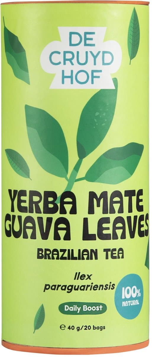 Cruydhof Thee Yerba Mate Guava Leaves 20ST