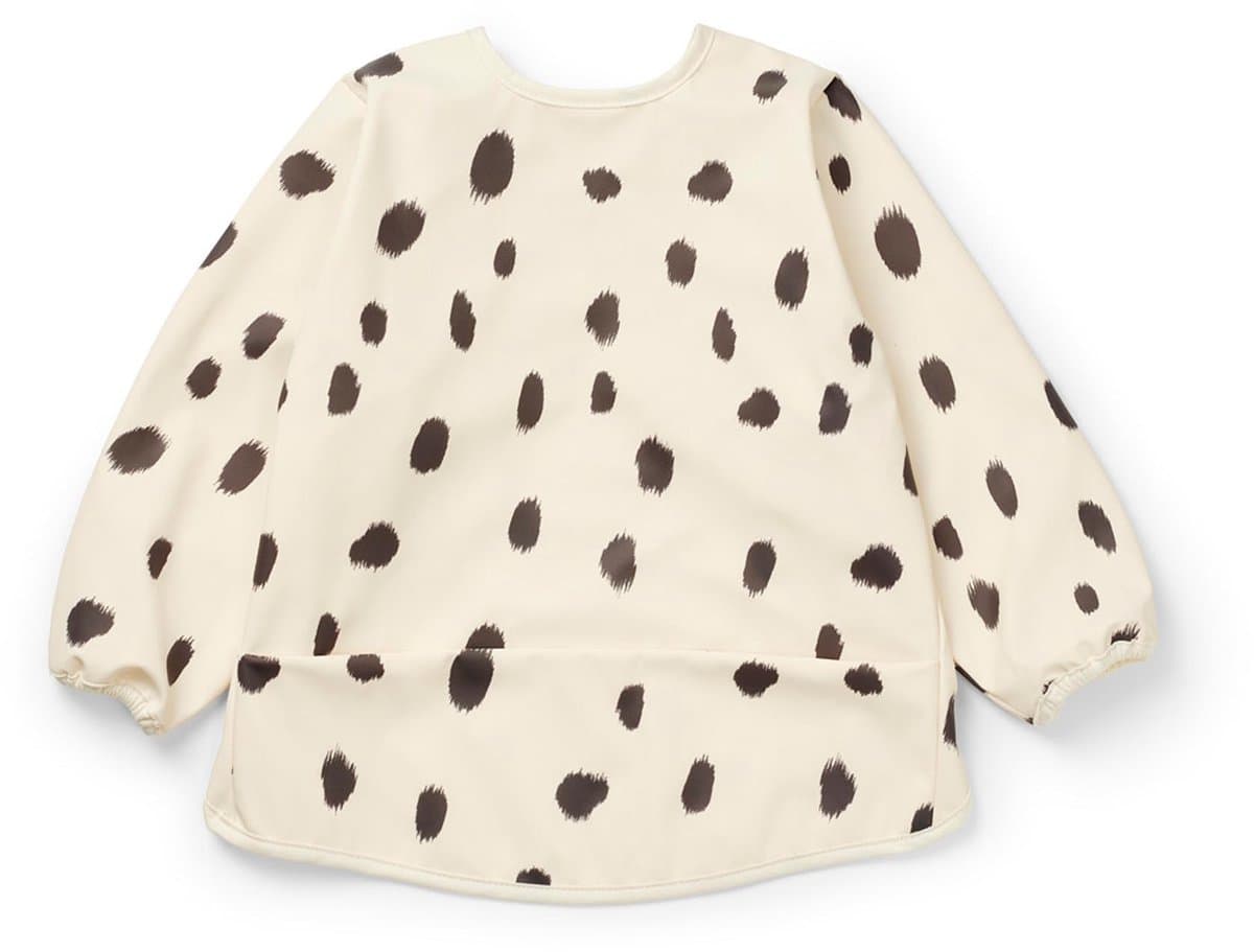 Elodie Slabbetje met lange mouwen - Slabbetjes - Slab - Dalmatian Dots Grande