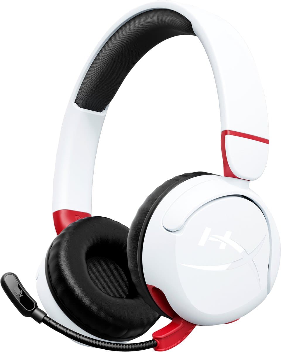 HyperX Cloud Mini - Draadloze Gaming Headset - Voor Jonge Gamers - Wit
