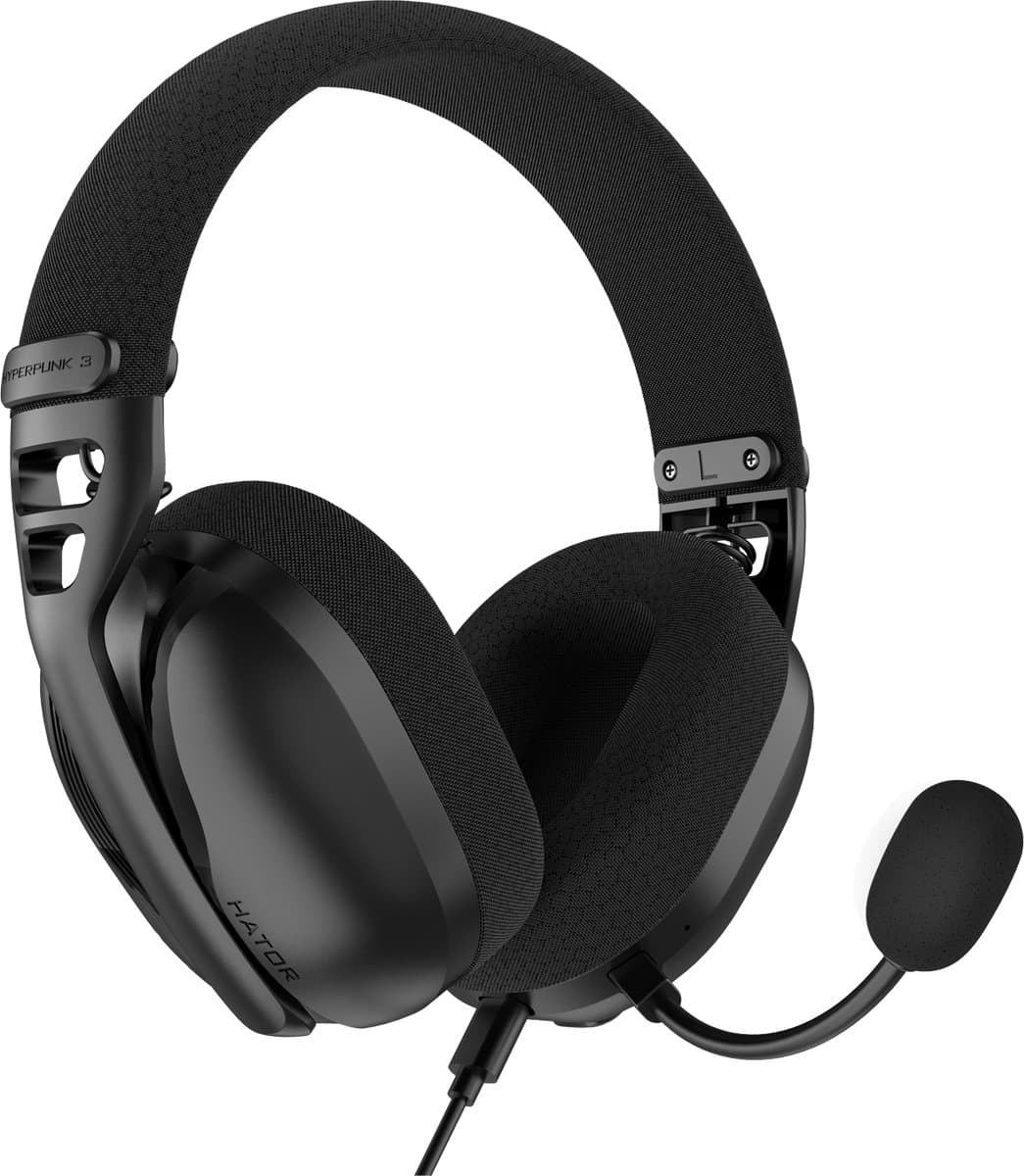 HATOR Hyperpunk 3 USB Headset Bedraad In-ear Gamen USB Type-C / USB Type-A Zwart