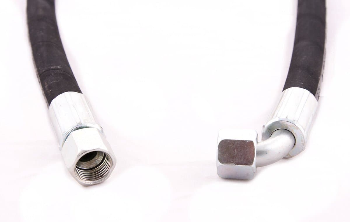 Gimeg LPG vulslang 1/2 inch SAE recht-haaks 150 cm