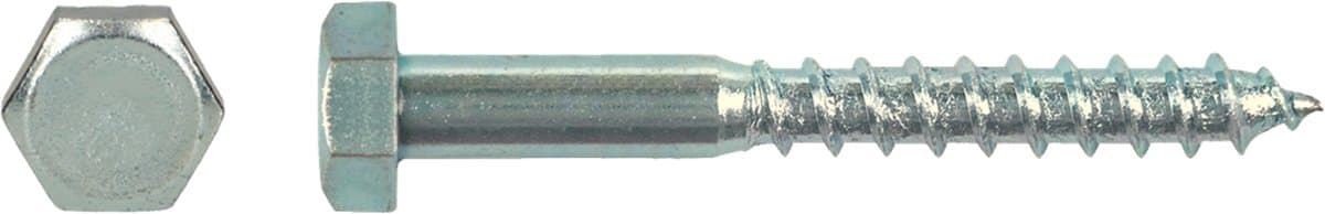 Houtdraadbout DIN 571 Ø6x90 Zn
