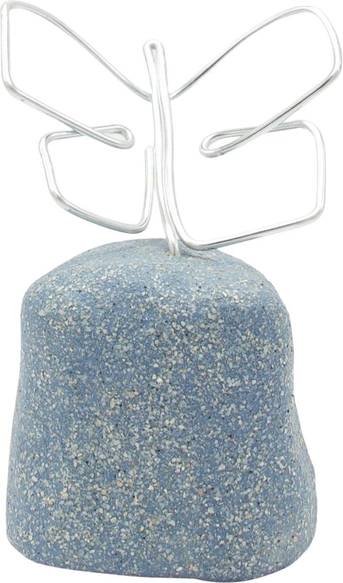 Mini Urn Vlinder - Urn voor as - blauw - handgemaakt - Lalief