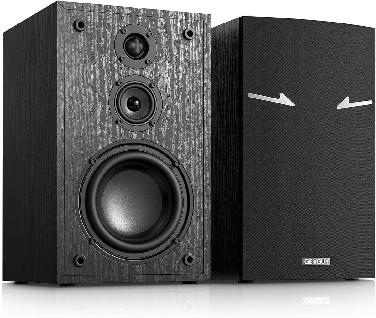 3-weg passieve luidsprekers paar – Compacte en krachtige HiFi boekenplank luidsprekers met 160 W RMS