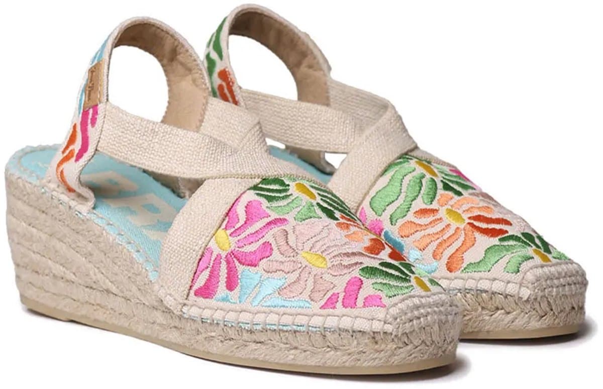 Toni Pons Montjoi Wedge Espadrilles Beige EU 40 Vrouw