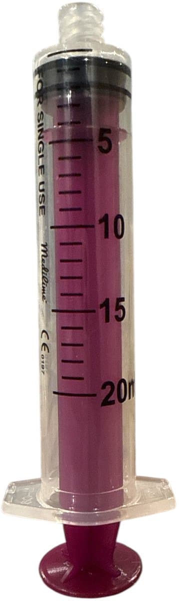 MediLime 3-delige voedingsspuit Enfit 20ml - Per 15 stuks