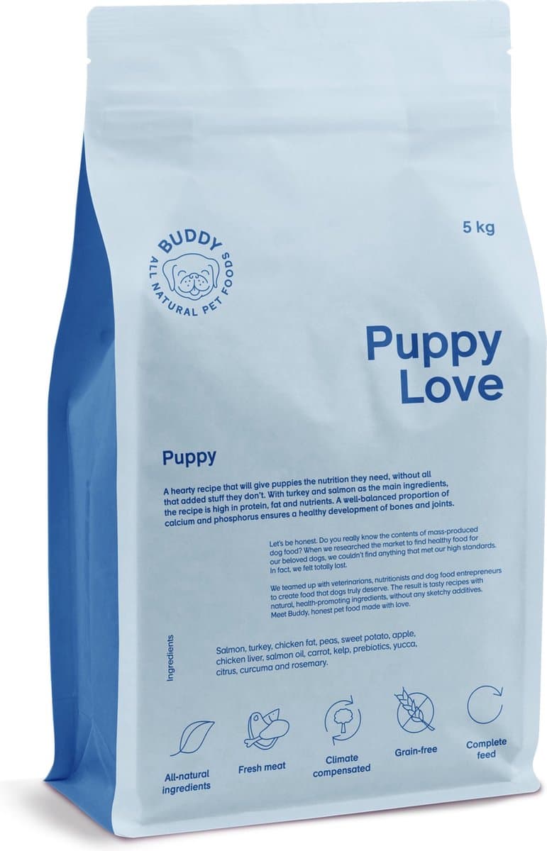 5 kg Buddy puppy love hondenvoer