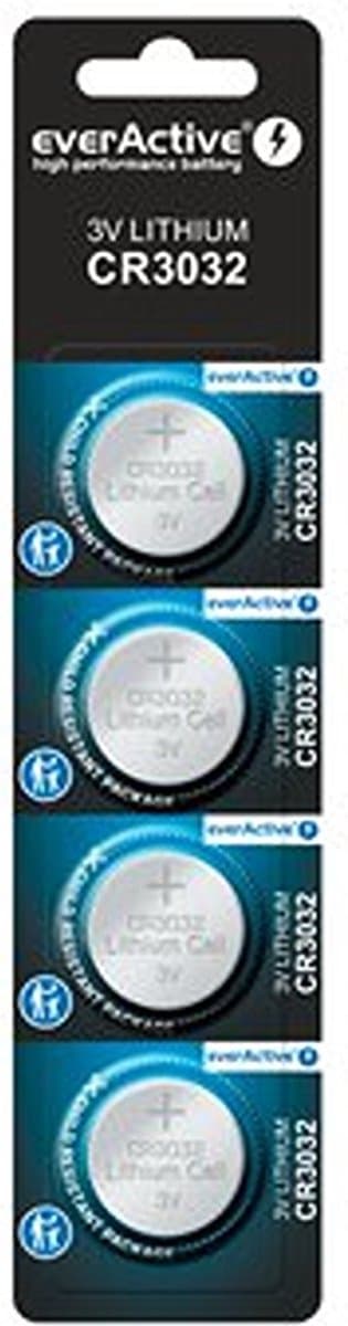 CR3032 Knoopcel batterijen - 4 stuks