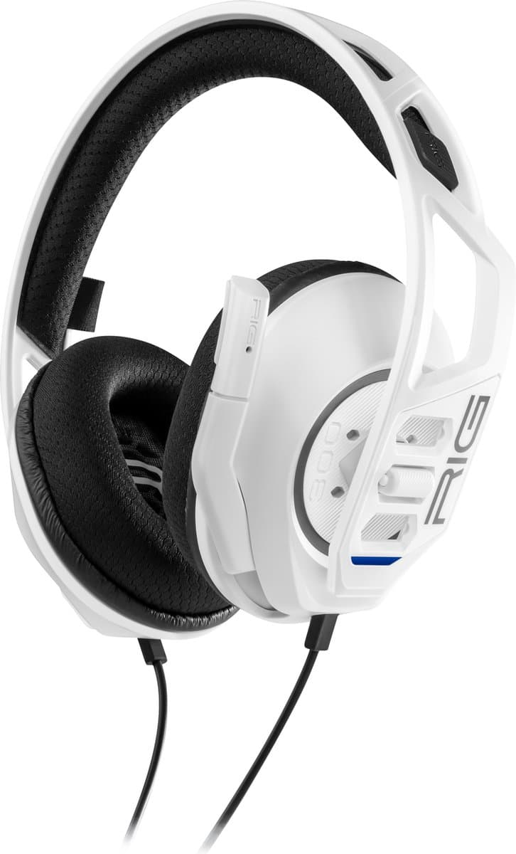 Nacon RIG 300 HSW Pro Bedrade Gaming Headset - PS5 & PS4 - Wit