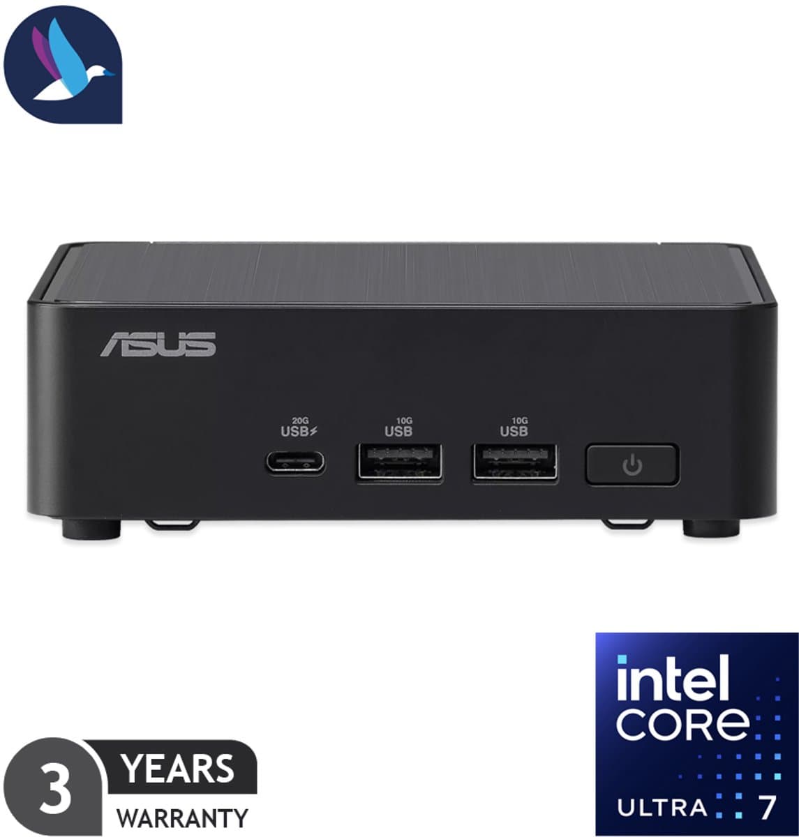 ASUS NUC 15 PRO - Intel Core 7 - 255H - 16 GB RAM - Kingston 512 GB SSD - Windows 11 Pro