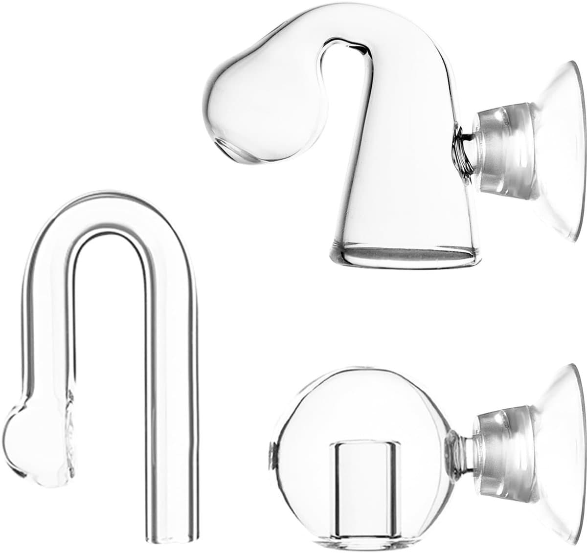 3 Stuks CO2 Monitor voor Aquarium - Transparant Glas