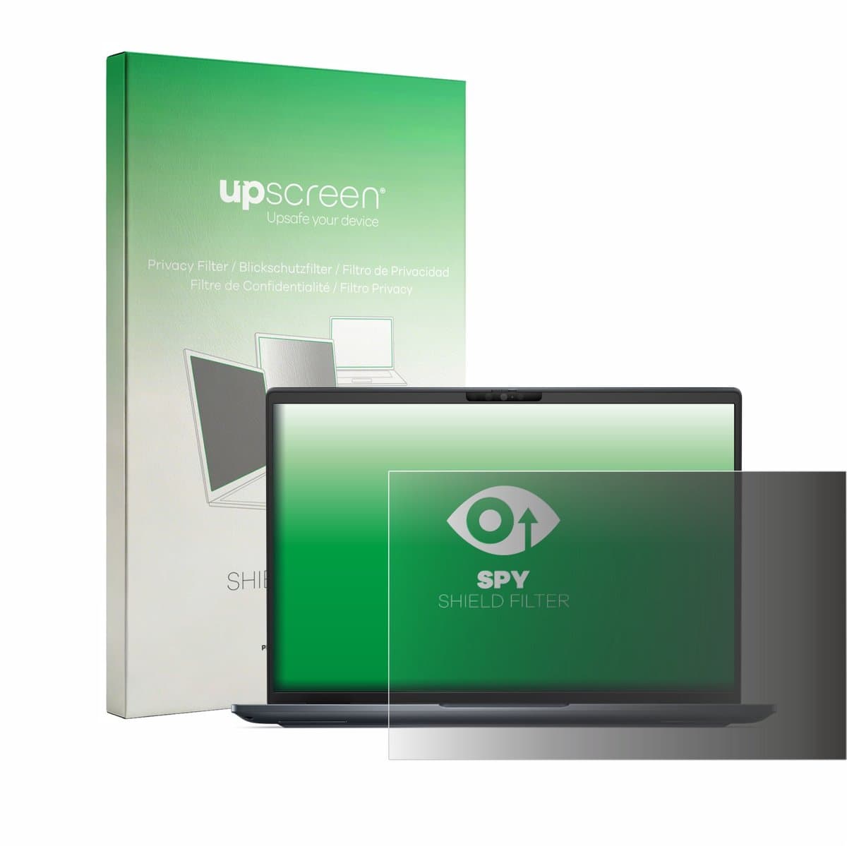 upscreen - privacyscherm voor Dell Latitude 7450 Laptop - privacy filter screenfilter Blauwlichtfilter