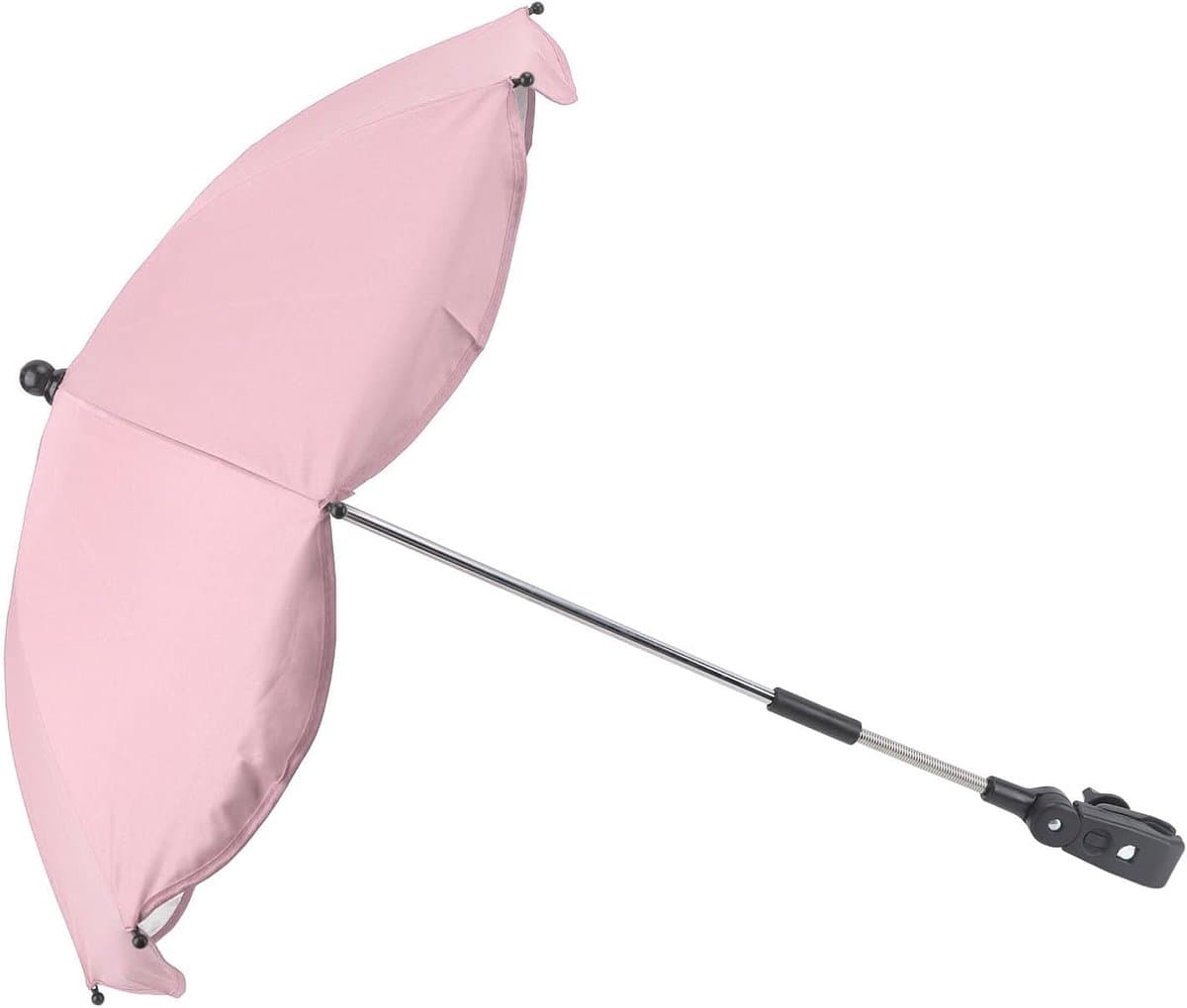 Kinderwagenparasol - Zonnekap Stroller - Bescherming Tegen Zon - 360 Graden Verstelbaar - 14 Inch - Roze