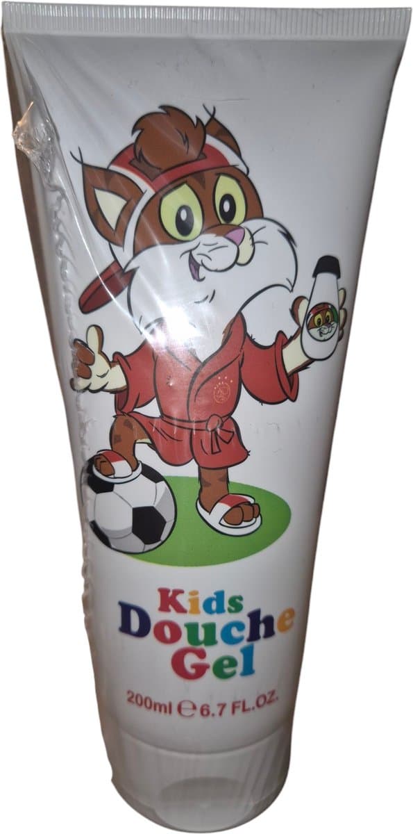 Ajax Mascotte Tube Kids Douchegel 200 ml + Bruistablet