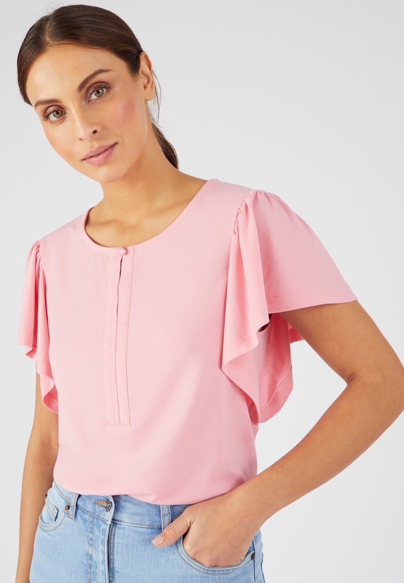 Damart - T-shirt Climatyl - Dames - Roze - XS