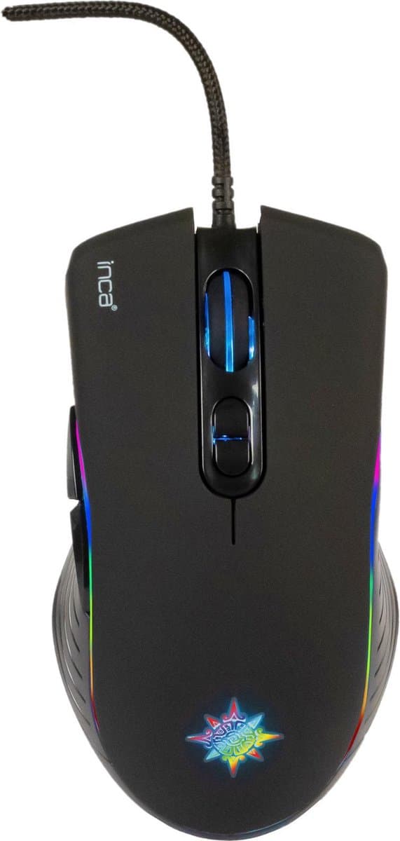 BasicTeQ: INCA IMG-GT15 Professional GAMING MOUSE/MUIS 7D Key, RGB key life 3 million times