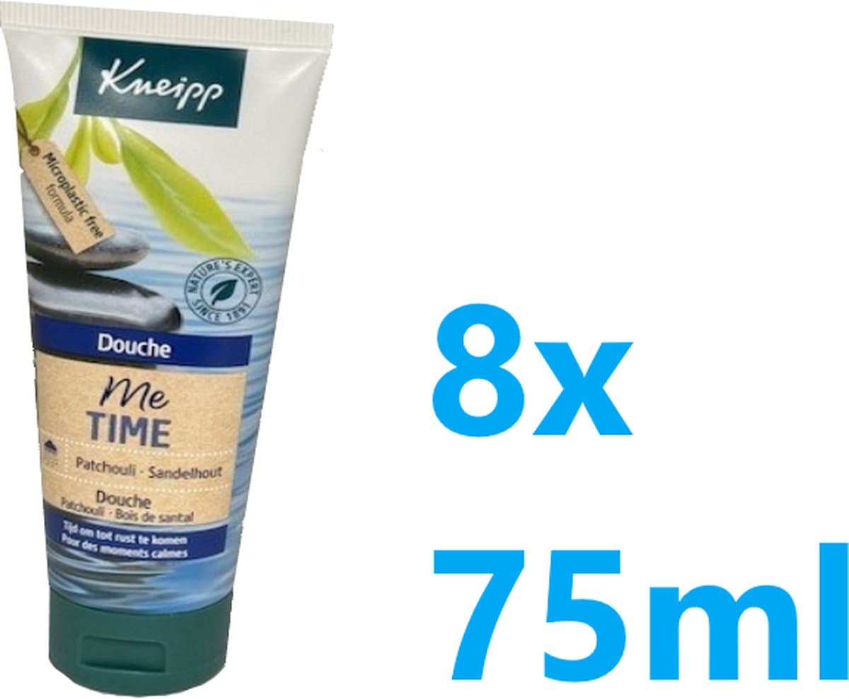 Kneipp Douchegel Me Time Mini - 8x75ml - Voordeelverpakking