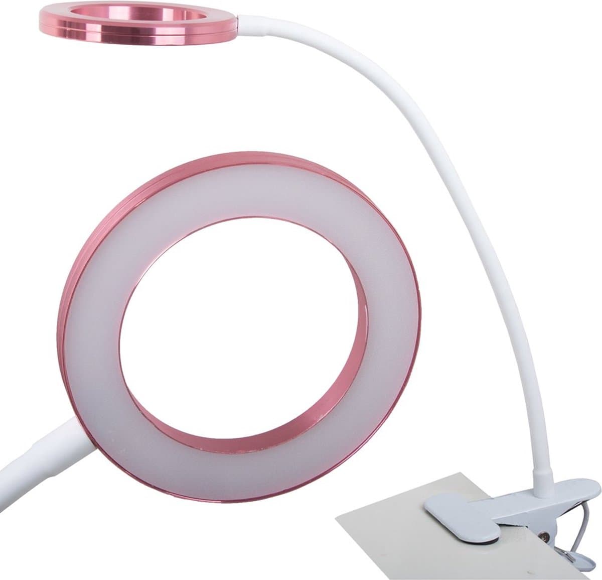 Verk Group - 24 led bureaulamp met clip voor op bureauclip
