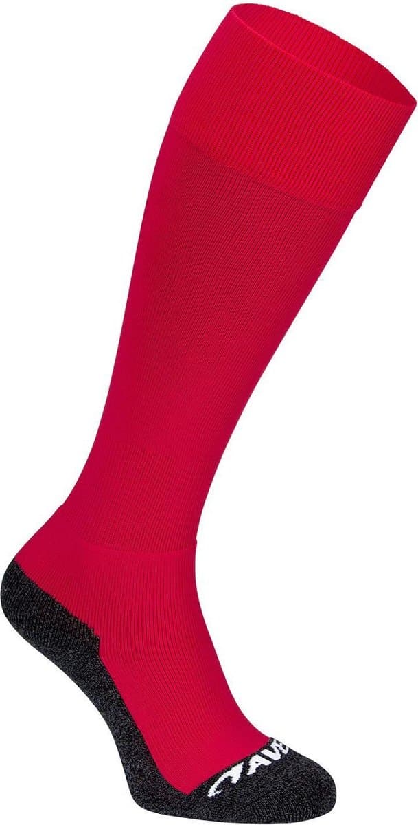 Avento Voetbalsokken - Lang Model - Basic - Rood/Grijs - Maat 41/44