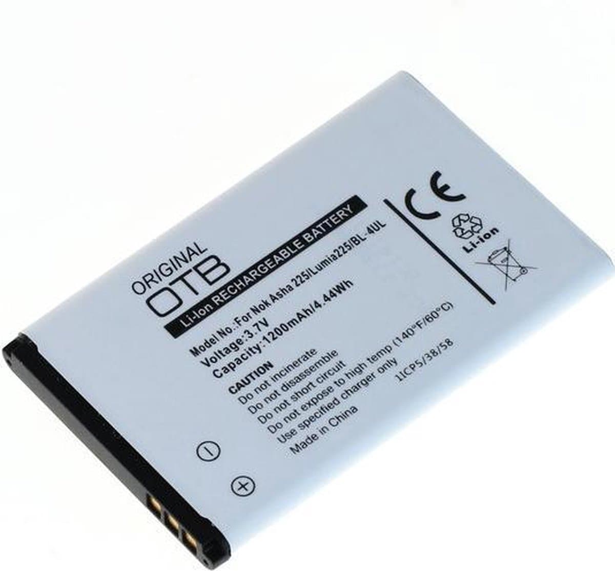 Originele OTB Accu Batterij Nokia BL-4UL - 1200mAh
