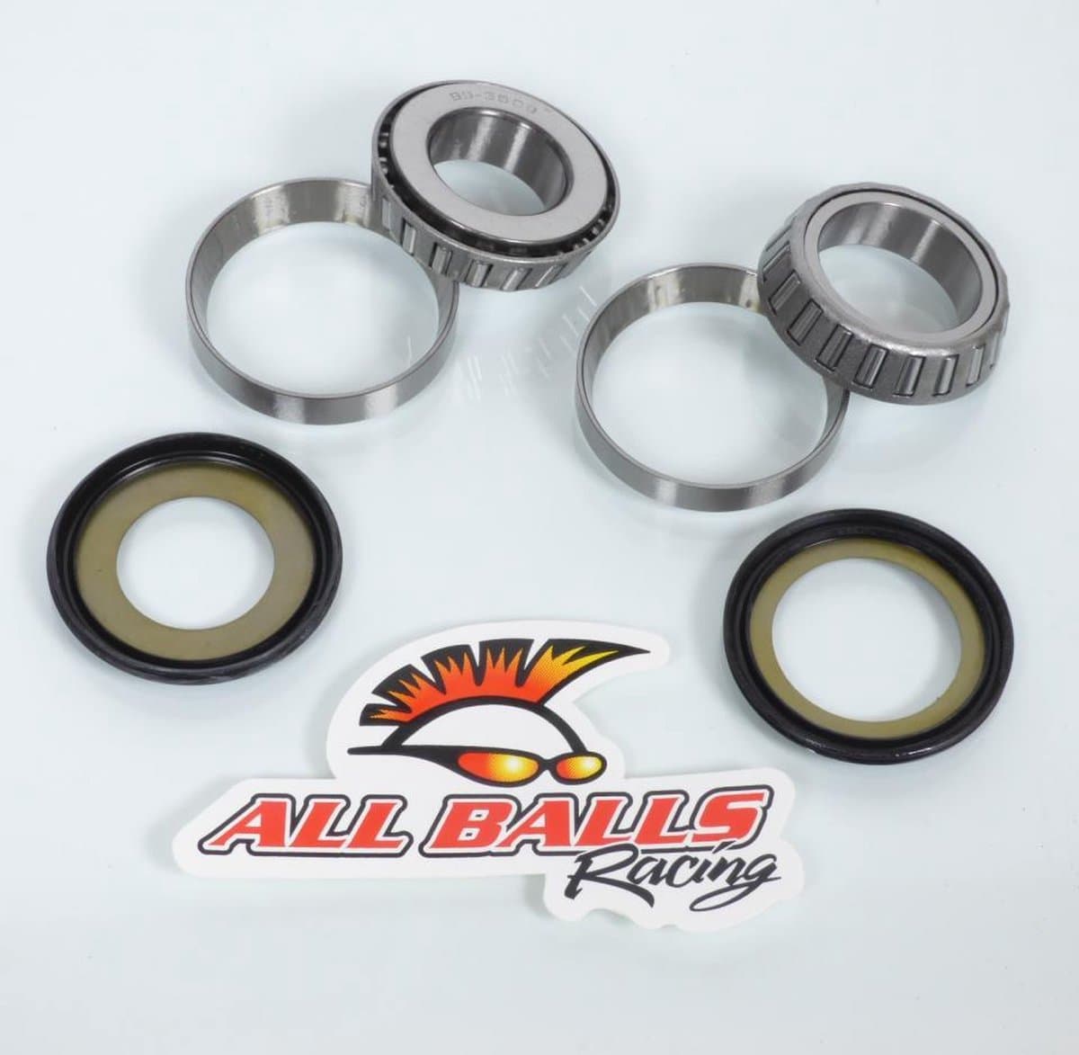 Alle Ballen Stuurlagerset voor Motorfiets Yamaha 125 RDLC 1982 22-1007 Nieuw