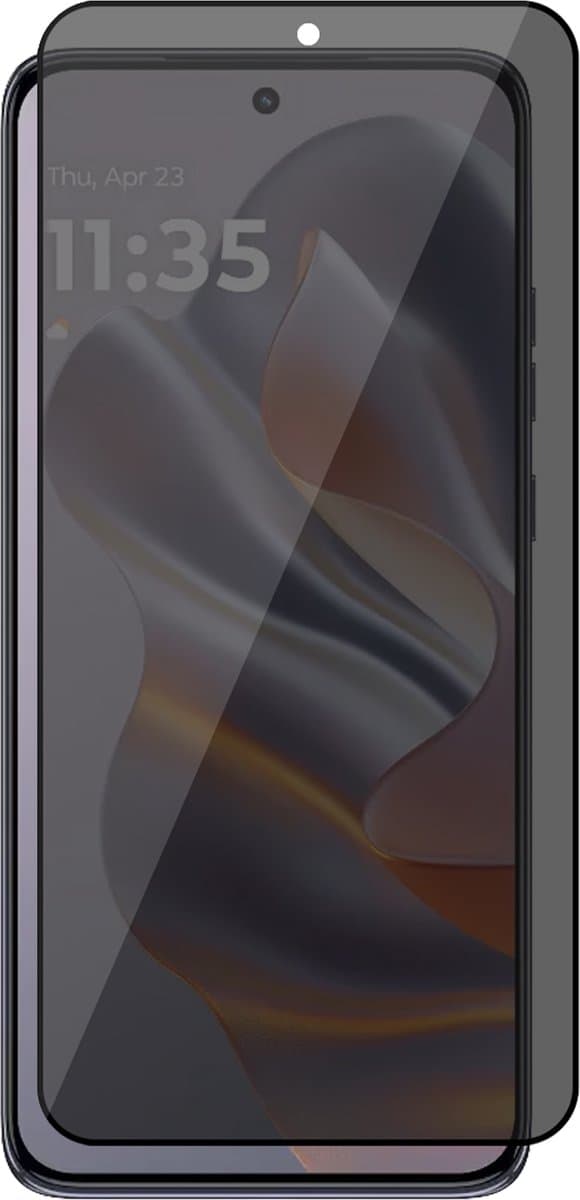 Privacy Screenprotector geschikt voor Motorola Moto Edge 50 Neo / Edge 60 Neo / Thinkphone 25 - Volledig Dekkend Glas Screen Protector