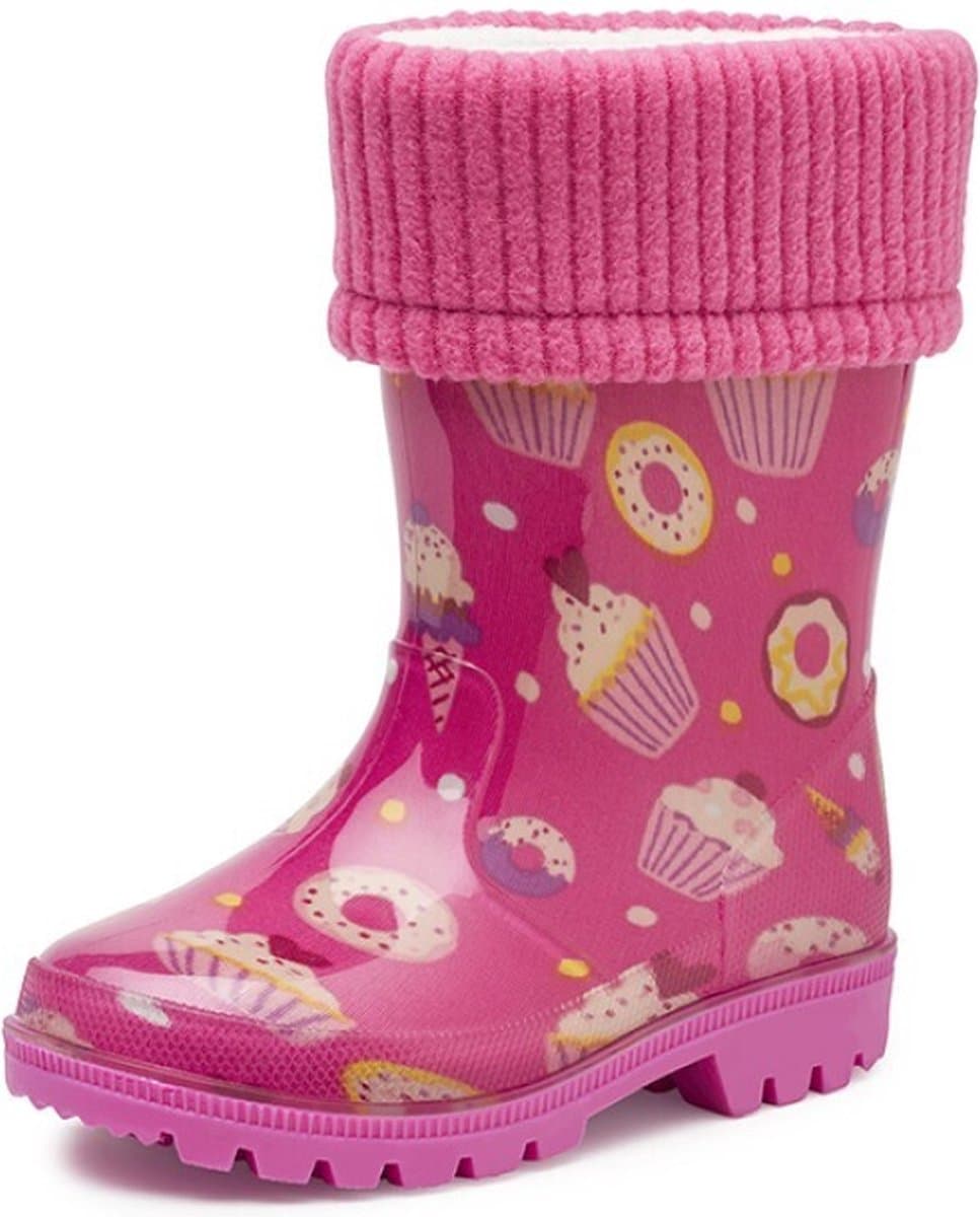 Candy PVC Gevoerde Kinderlaars - Roze - 30