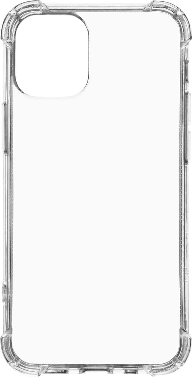 Tacticals Soft Plyo TPU Back Cover - Geschikt voor Apple iPhone 12 Mini (5.4") - Transparant