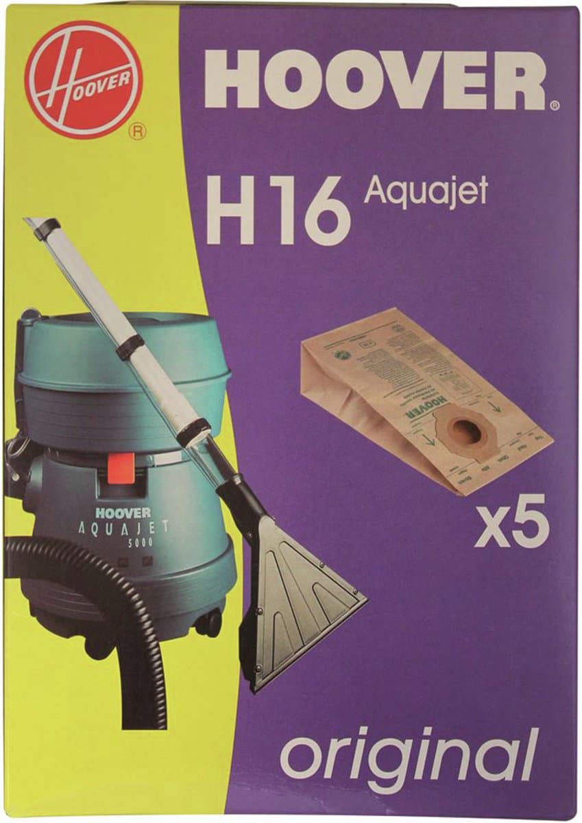 HOOVER - STOFZUIGERZAK ORIG H16 5 STUKS - 09173899